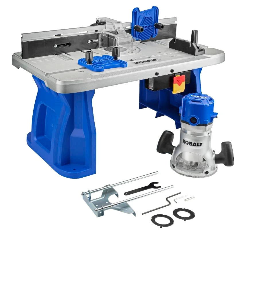 Kobalt 1/4-in And 1/2-in 12 -Amp Fixed Router With Table And 2 Kobalt 1/4-in And 1/2-in 12 -Amp Fixed Router With Table And - Image 2