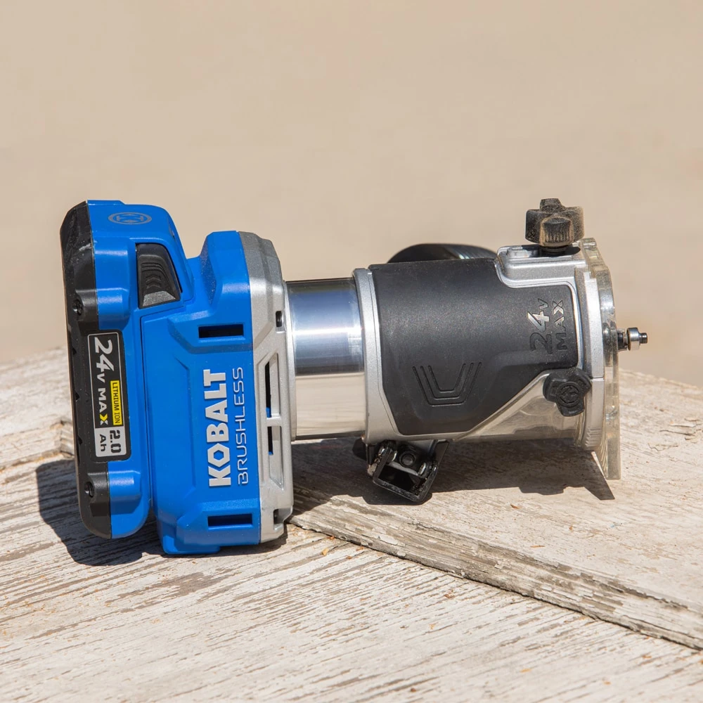 Kobalt 1/4-in Variable Speed Brushless Trim Cordless Router 12 Kobalt 1/4-in Variable Speed Brushless Trim Cordless Router - Image 12