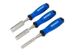 Kobalt 3 -Pack Woodworking Chisel Set