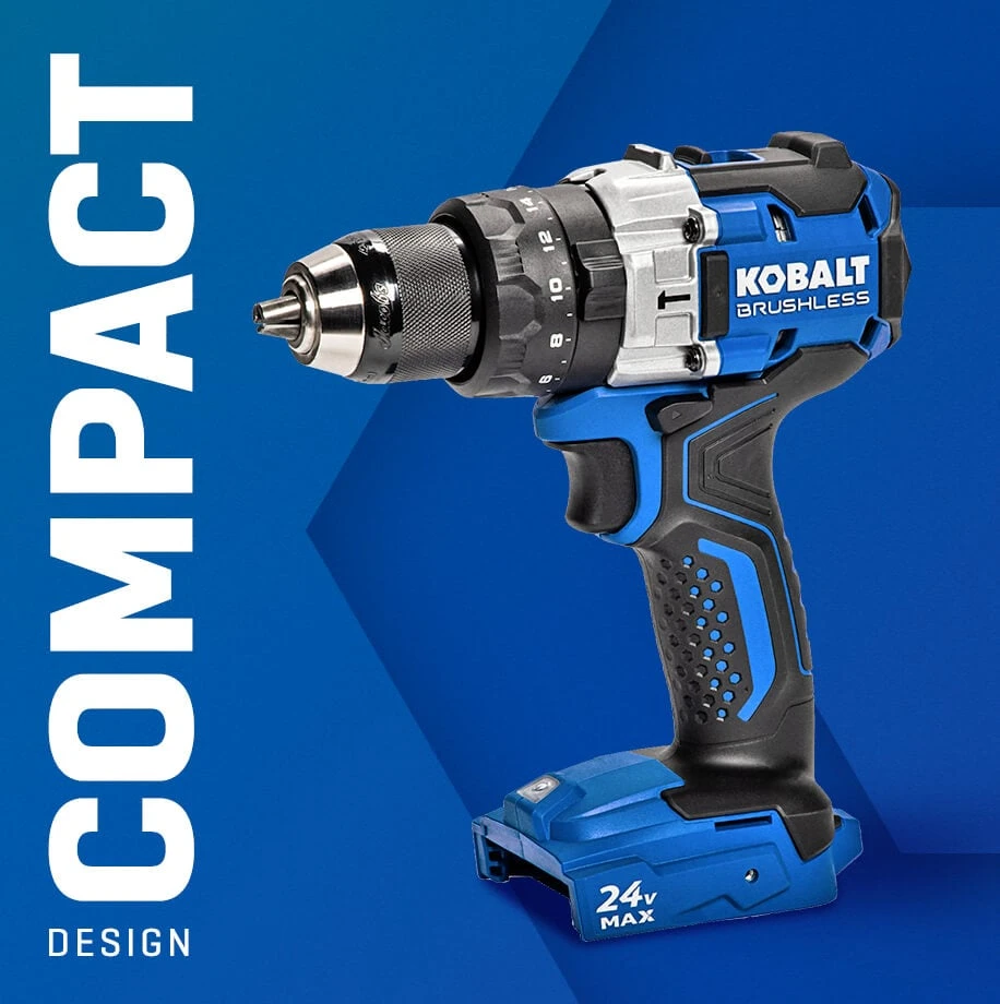 Kobalt 1/2-in 24-volt Variable Speed Brushless Cordless Hammer Drill ( 3 Kobalt 1/2-in 24-volt Variable Speed Brushless Cordless Hammer Drill ( - Image 3