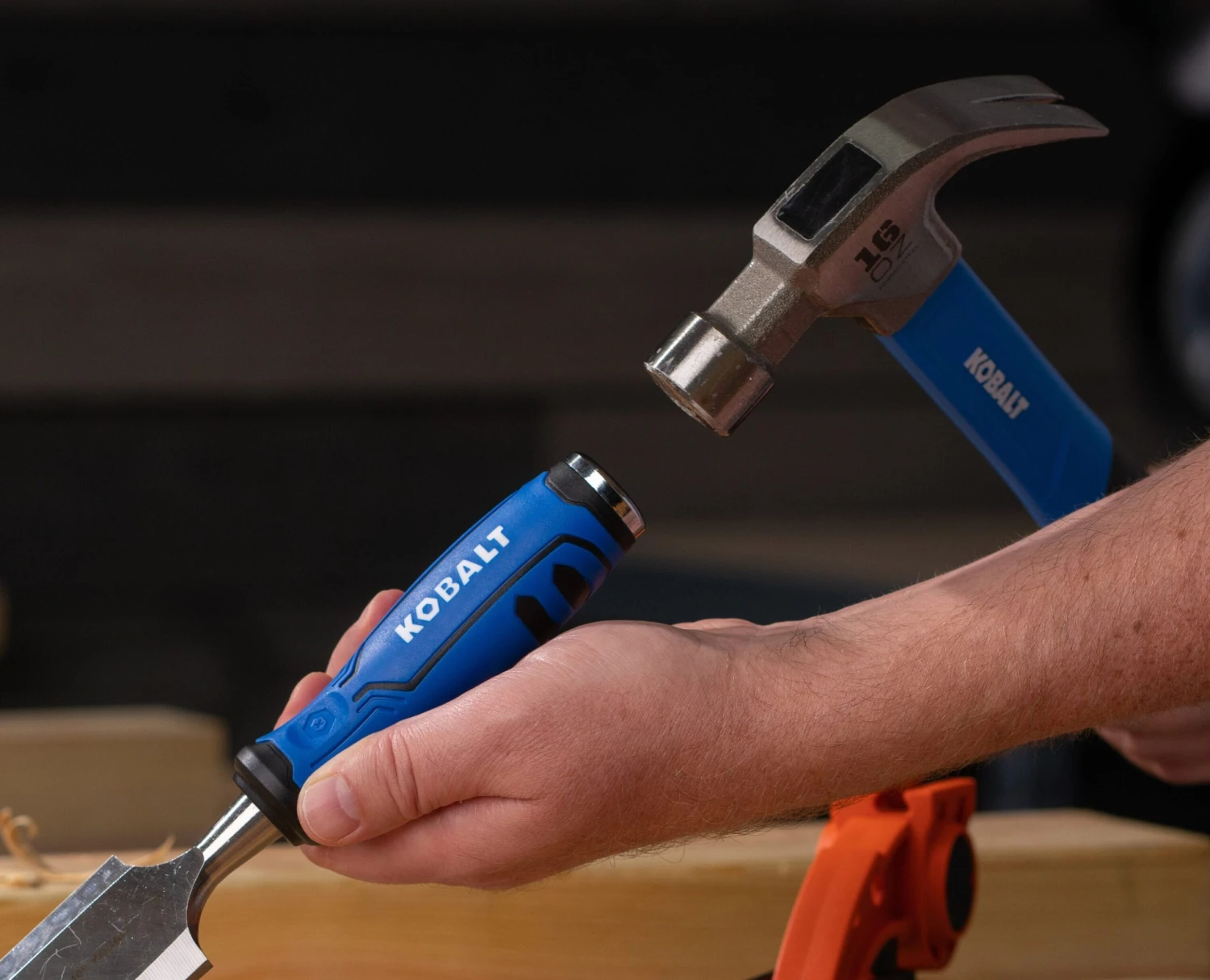 Kobalt 3 -Pack Woodworking Chisel Set 7 Kobalt 3 -Pack Woodworking Chisel Set - Image 7