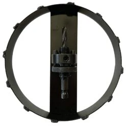 Kobalt 6-3/8-in Carbide-grit Arbored Recessed Lighting Hole Saw