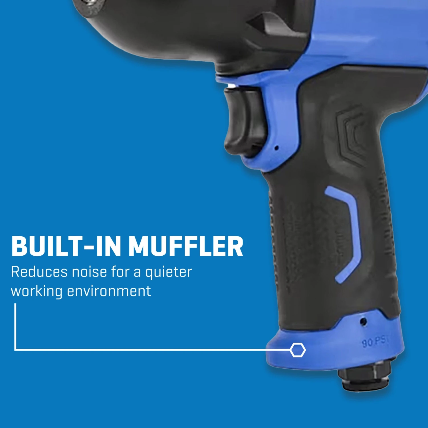 Kobalt 0.5-in 750-ft/lb Air Impact Wrench 9 Kobalt 0.5-in 750-ft/lb Air Impact Wrench - Image 9