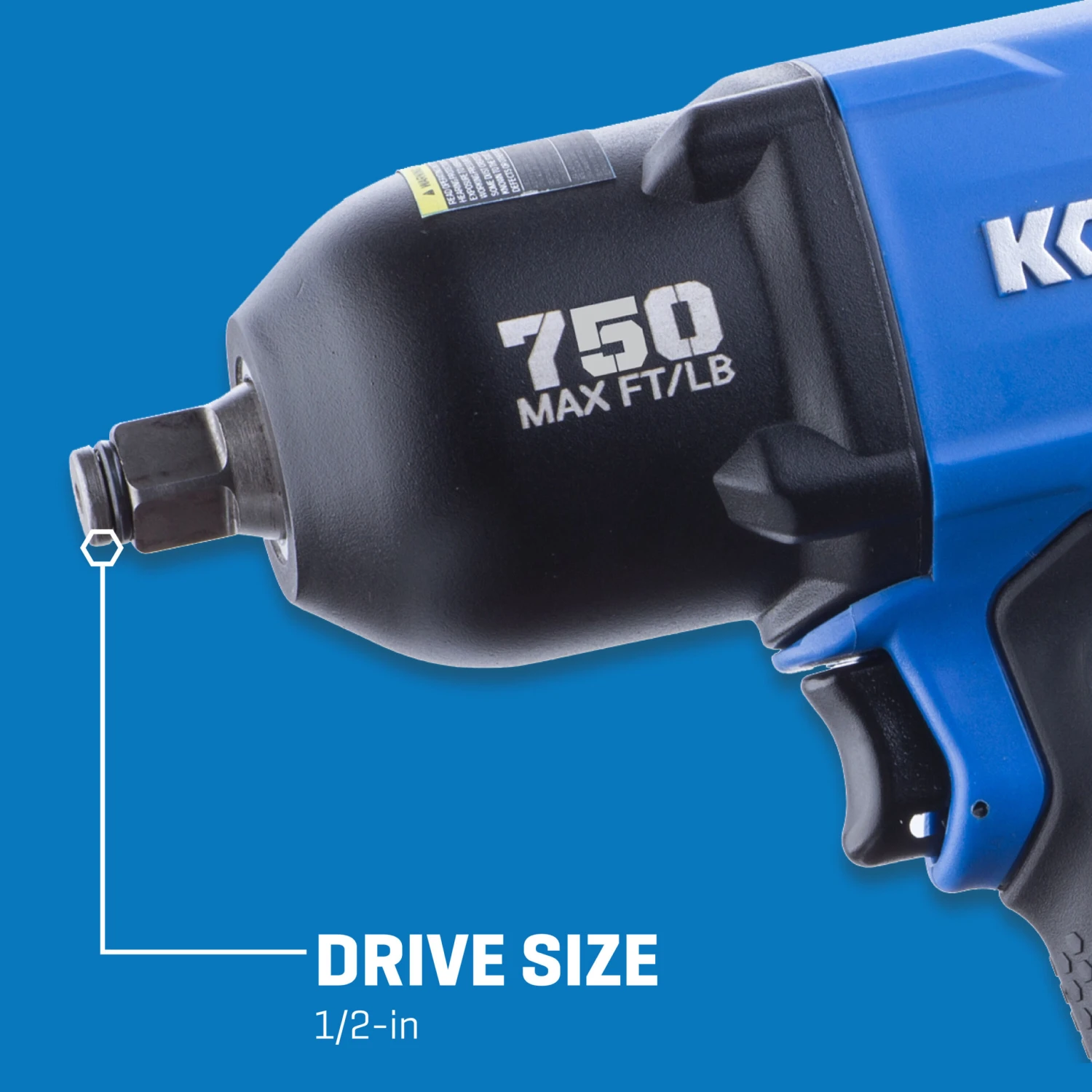 Kobalt 0.5-in 750-ft/lb Air Impact Wrench 13 Kobalt 0.5-in 750-ft/lb Air Impact Wrench - Image 13