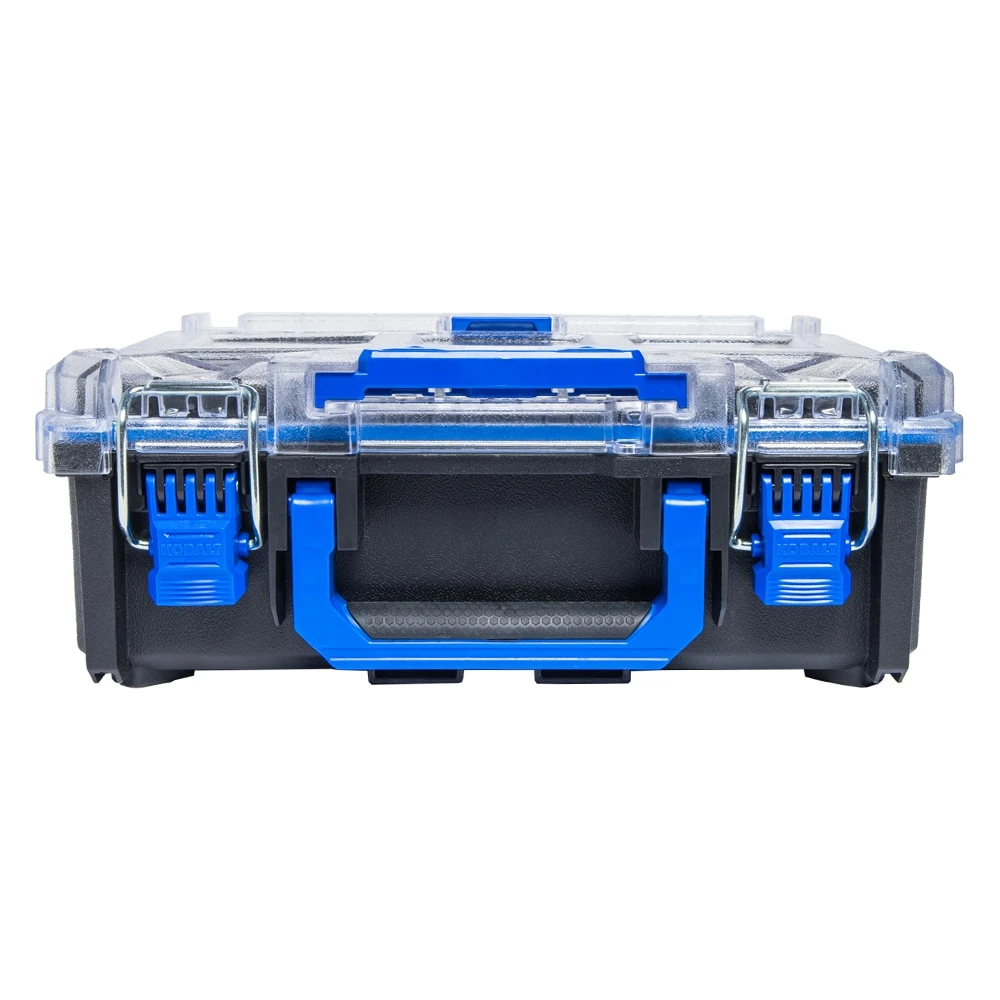 Kobalt CASESTACK 10.14-in W X 13.4-in H X 5-in D Black Plastic Tool Box 6 Kobalt CASESTACK 10.14-in W X 13.4-in H X 5-in D Black Plastic Tool Box - Image 6