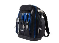 Kobalt Blue Polyester 18-in W X 17-in D X 10.5-in L Zippered Backpack