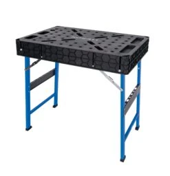 Kobalt 34.25-in L X 32-in H Black/Blue Plastic Portable Work Bench