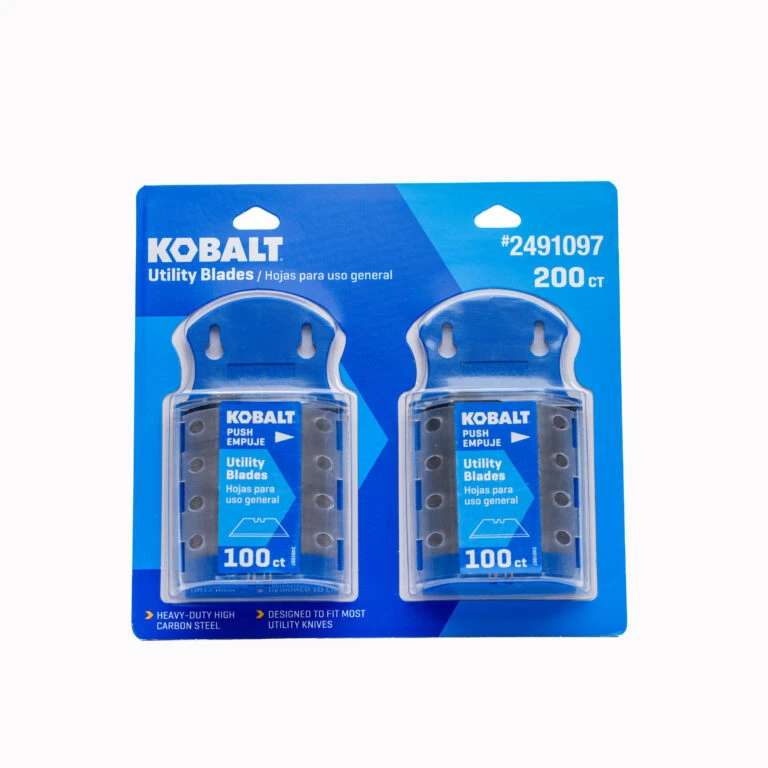 Kobalt 3/4-in Carbon Steel Utility Razor Blade ( 200 -Pack )