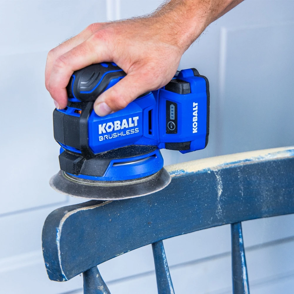 Kobalt 24-Volt Brushless Variable Speed Random Orbital Cordless Sander With Dust Management (Battery Not Included) 13 Kobalt 24-Volt Brushless Variable Speed Random Orbital Cordless Sander With Dust Management (Battery Not Included) - Image 13