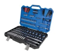 Kobalt 170 -Piece Standard (SAE) And Metric Mechanics Tool Set With Hard Case