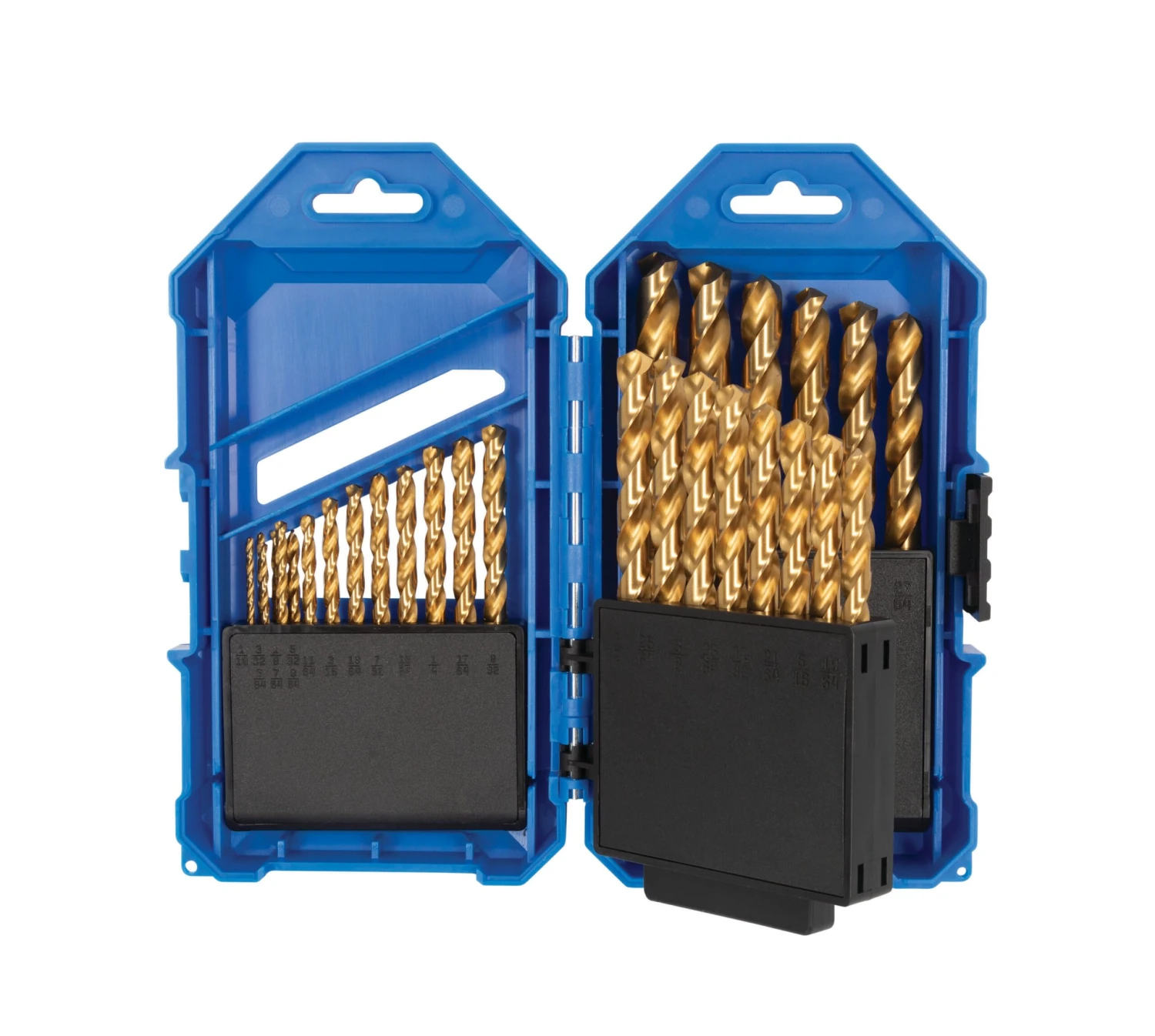 Kobalt 29 -Piece X Titanium Coated HSS Jobber Length Twist Drill Bit Set 2 Kobalt 29 -Piece X Titanium Coated HSS Jobber Length Twist Drill Bit Set - Image 2