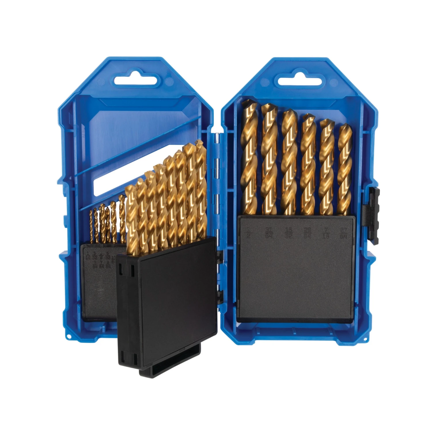 Kobalt 29 -Piece X Titanium Coated HSS Jobber Length Twist Drill Bit Set 4 Kobalt 29 -Piece X Titanium Coated HSS Jobber Length Twist Drill Bit Set - Image 4