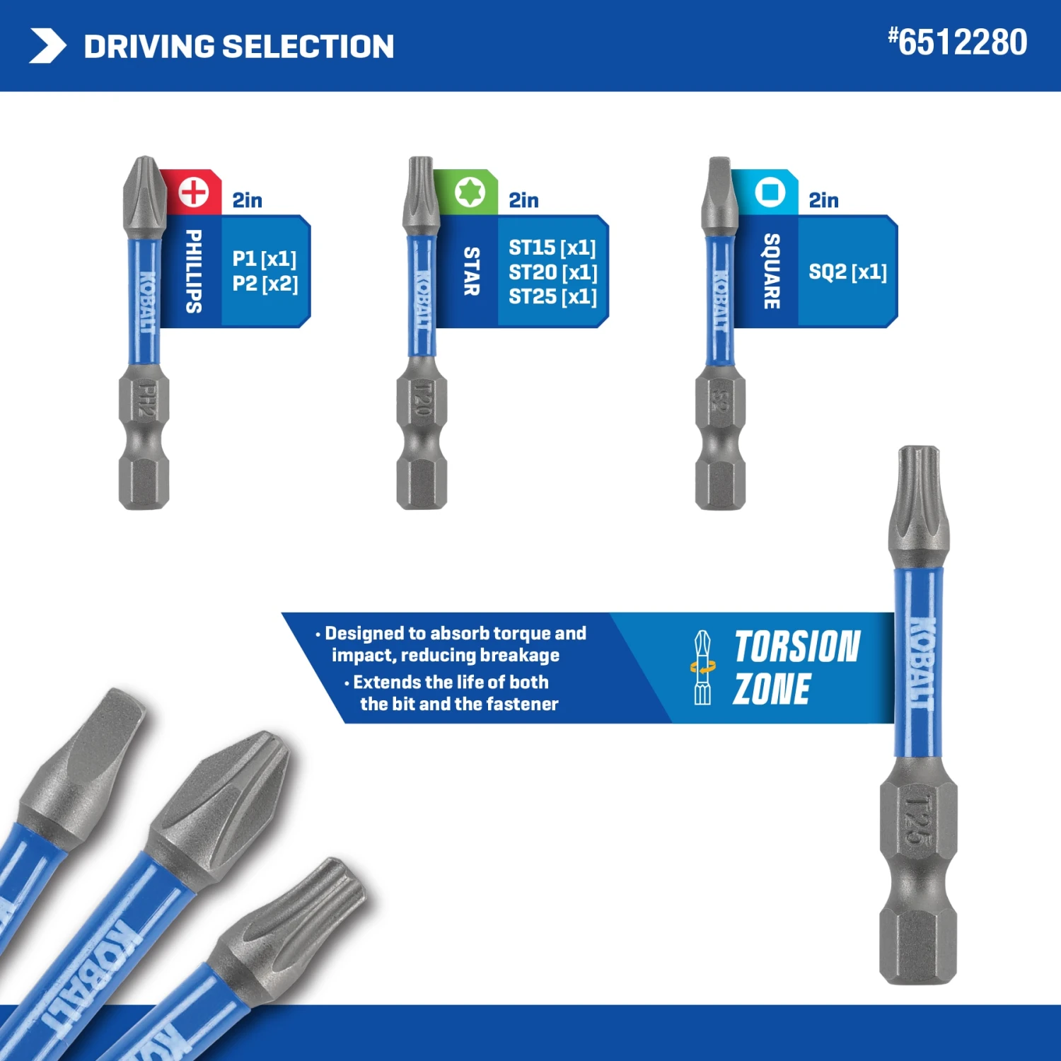 Kobalt 21 -Piece X Titanium Coated HSS Jobber Length Twist Drill Bit Set 5 Kobalt 21 -Piece X Titanium Coated HSS Jobber Length Twist Drill Bit Set - Image 5
