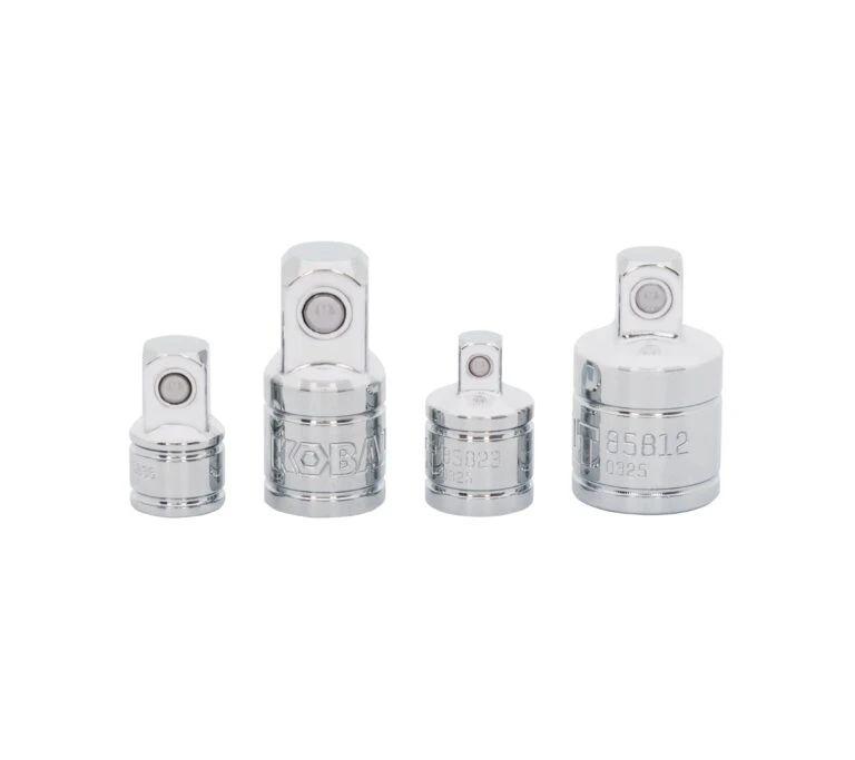 Kobalt 4 -Piece 1/4-in 3/8-in 1/2-in To 1/4-in 3/8-in 1/2-in Standard Socket Adapter