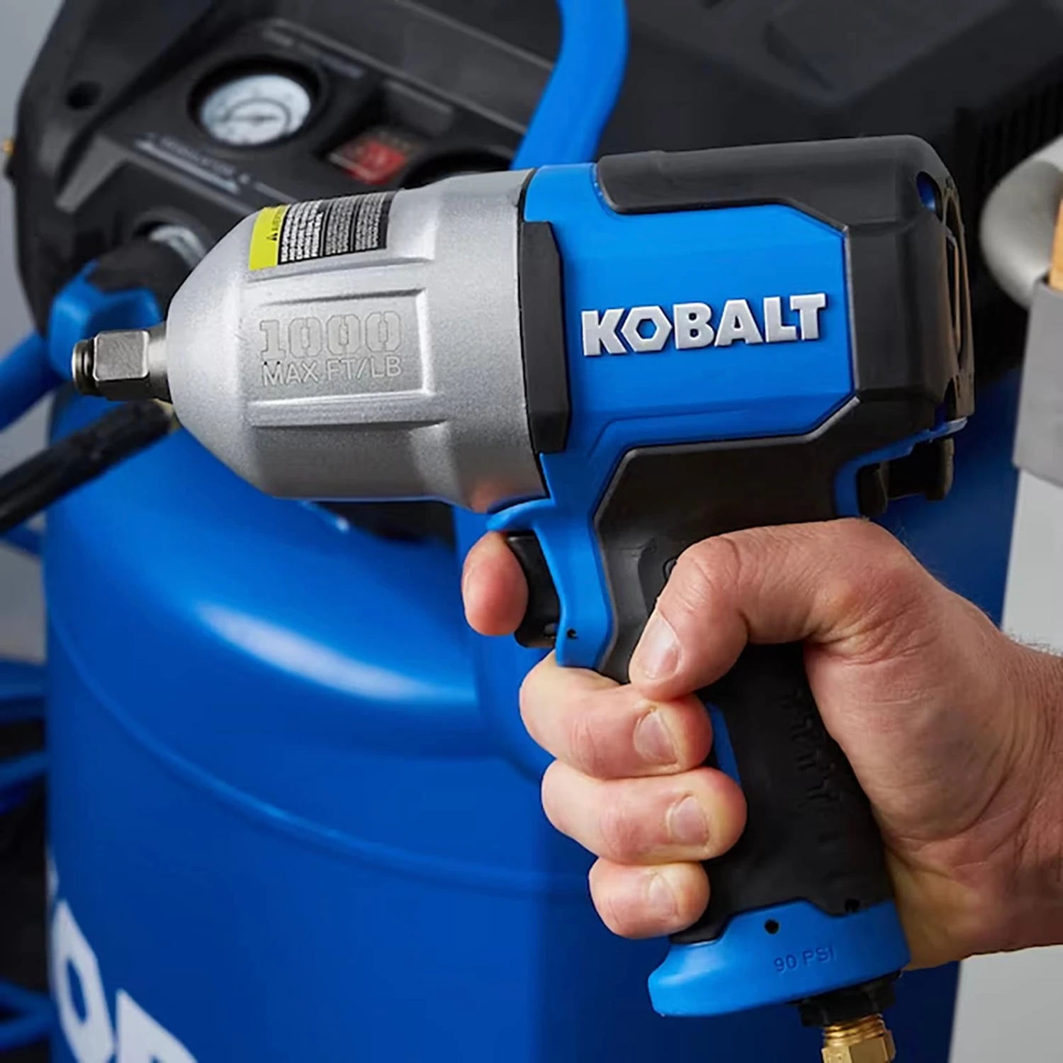 Kobalt 0.5-in 1000-ft/lb Air Impact Wrench 12 Kobalt 0.5-in 1000-ft/lb Air Impact Wrench - Image 12
