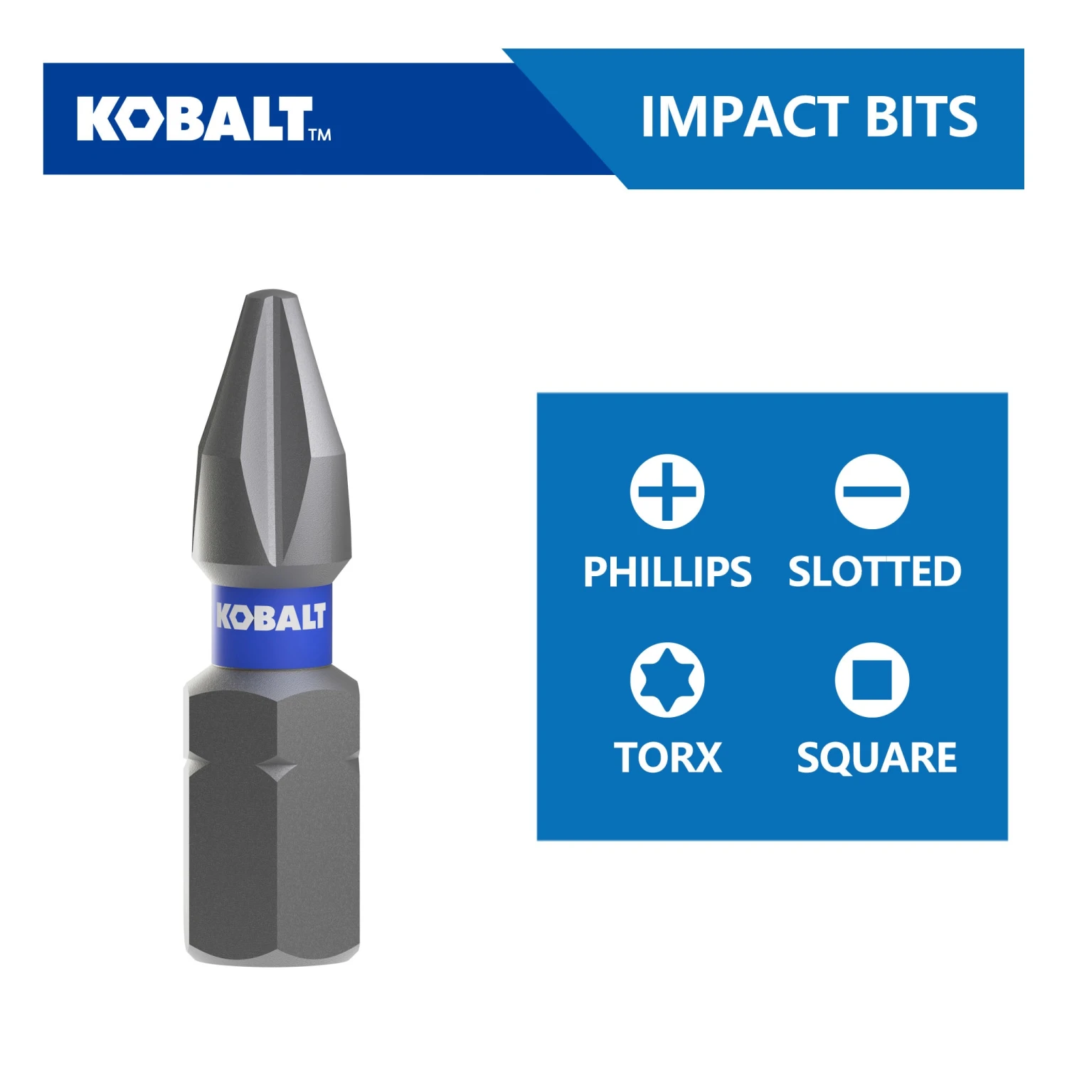 Kobalt Impact Driver Bit Set 105 -Piece 7 Kobalt Impact Driver Bit Set 105 -Piece - Image 7