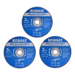Kobalt 3 -Piece Steel 3-in Cutting Wheel Accessory Set